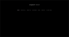 Desktop Screenshot of expectbest.co.uk